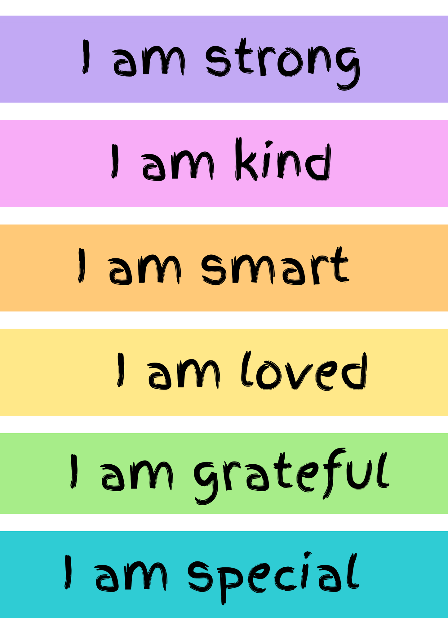 An eBook on Positive Affirmations for Kids to Build a Positive Mindset and Self-Love .