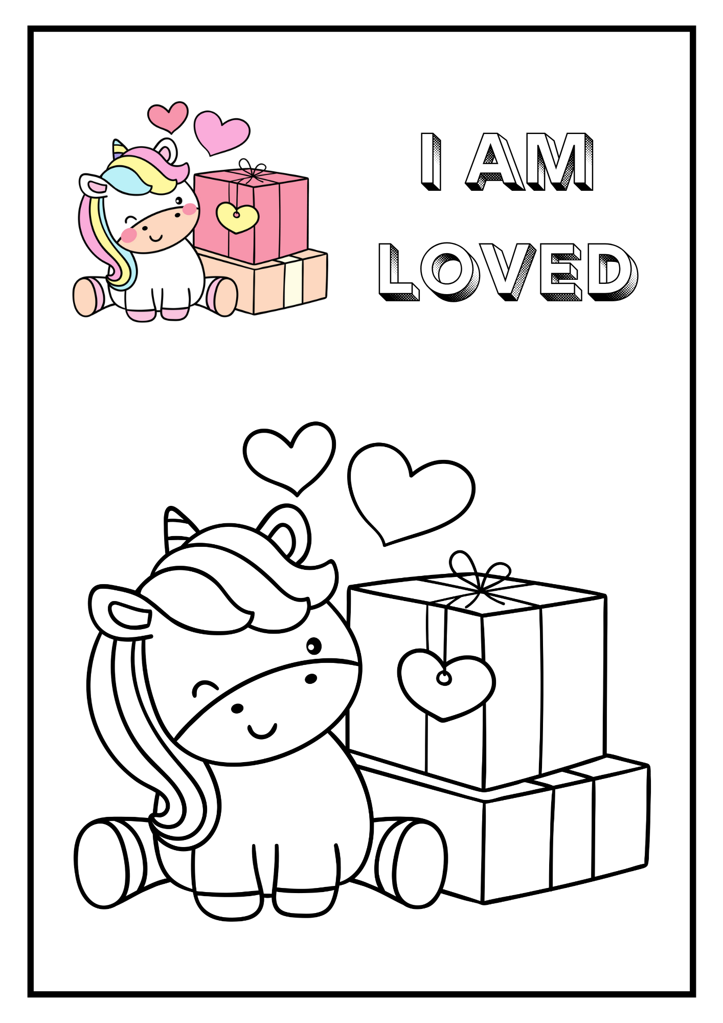 An eBook on Positive Affirmations for Kids to Build a Positive Mindset and Self-Love .